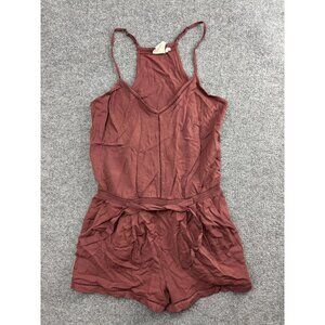 Lilka Romper Womens XS Sleeveless Adjustable Strap Boho Summer Playsuit Pockets